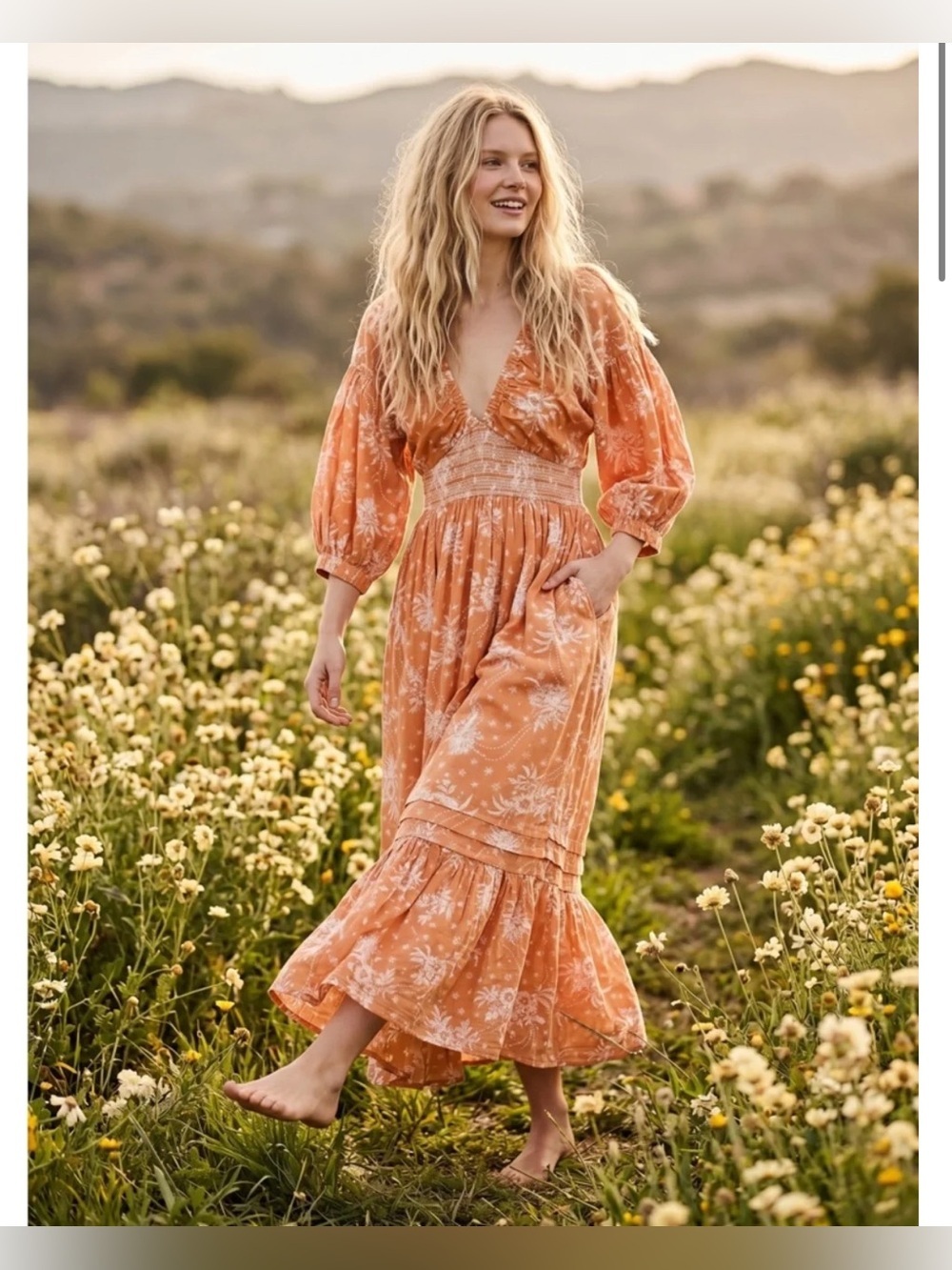Free People Golden Hour Maxi Dress - Picture 2 of 10